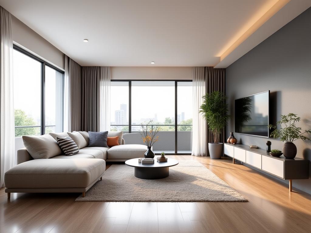 Modern Living Room Transformation